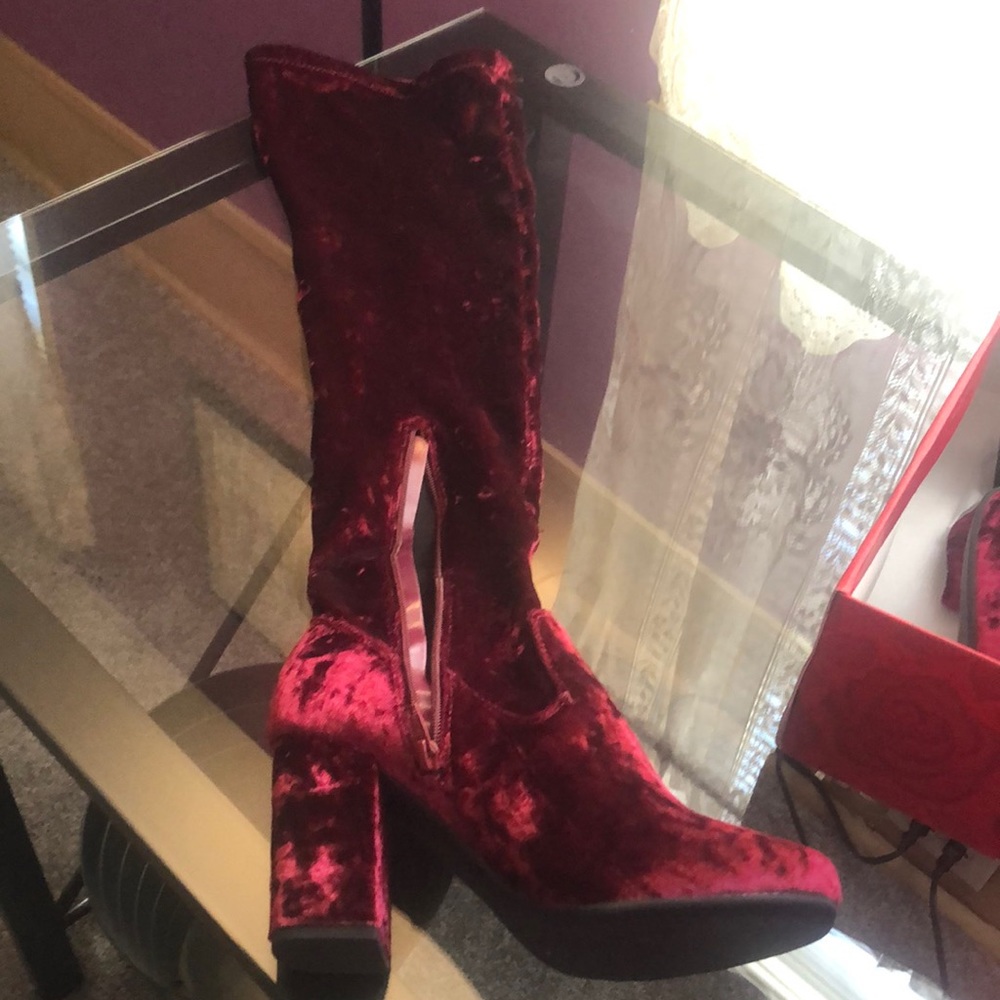 Thigh high boots